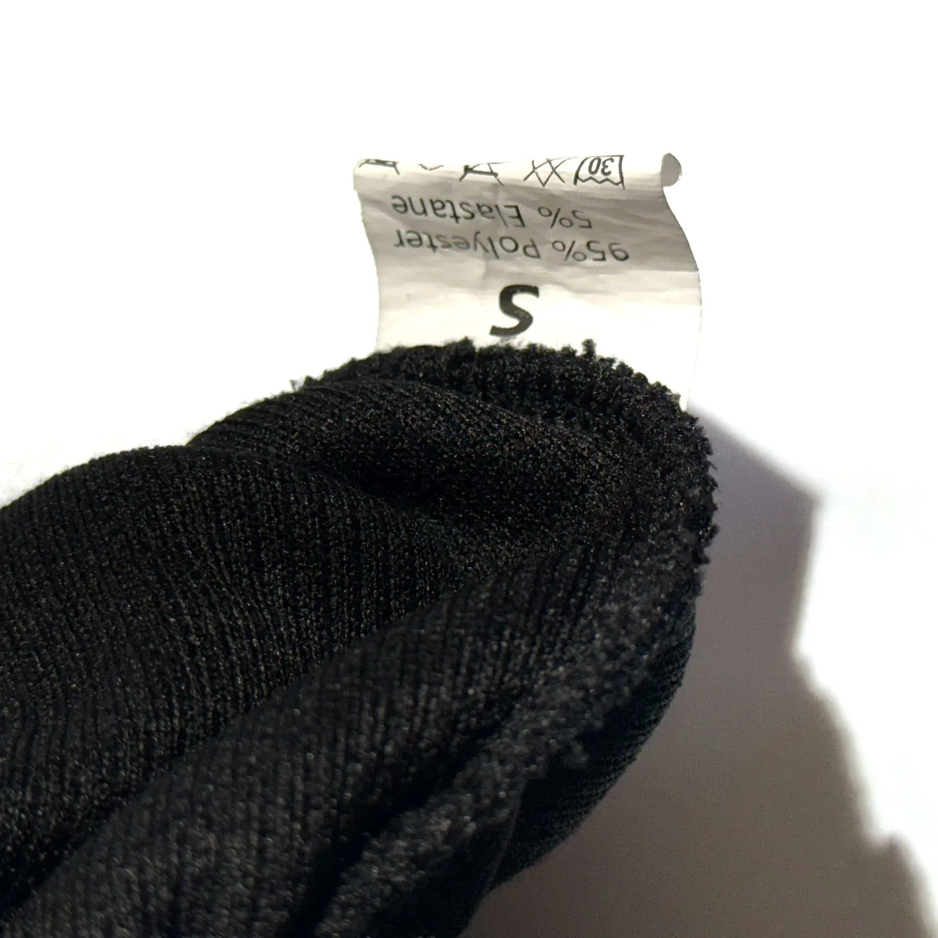 Two Piece Ribbed Set Tracksuit Sport Set Gym Crop Top Mock Neck Blouse Pants Black - Image 11