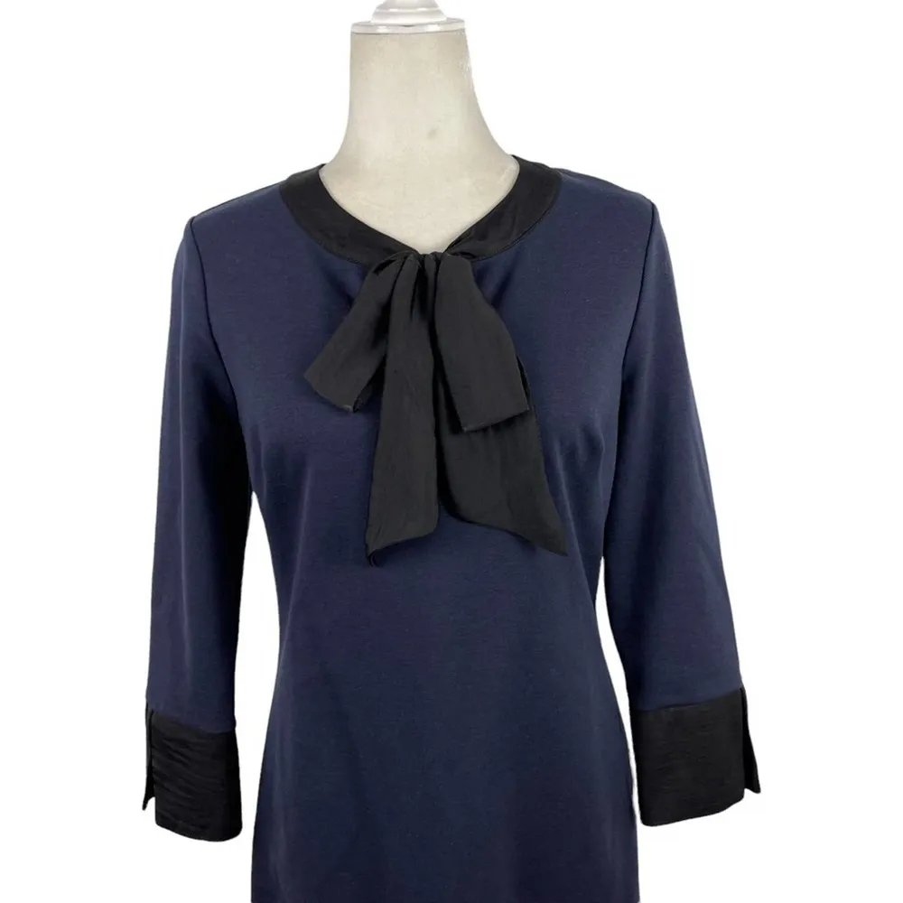 BODEN JOSIE PONTE NAVY DRESS J0288 DAY DRESSES SIZE 6 - Image 4