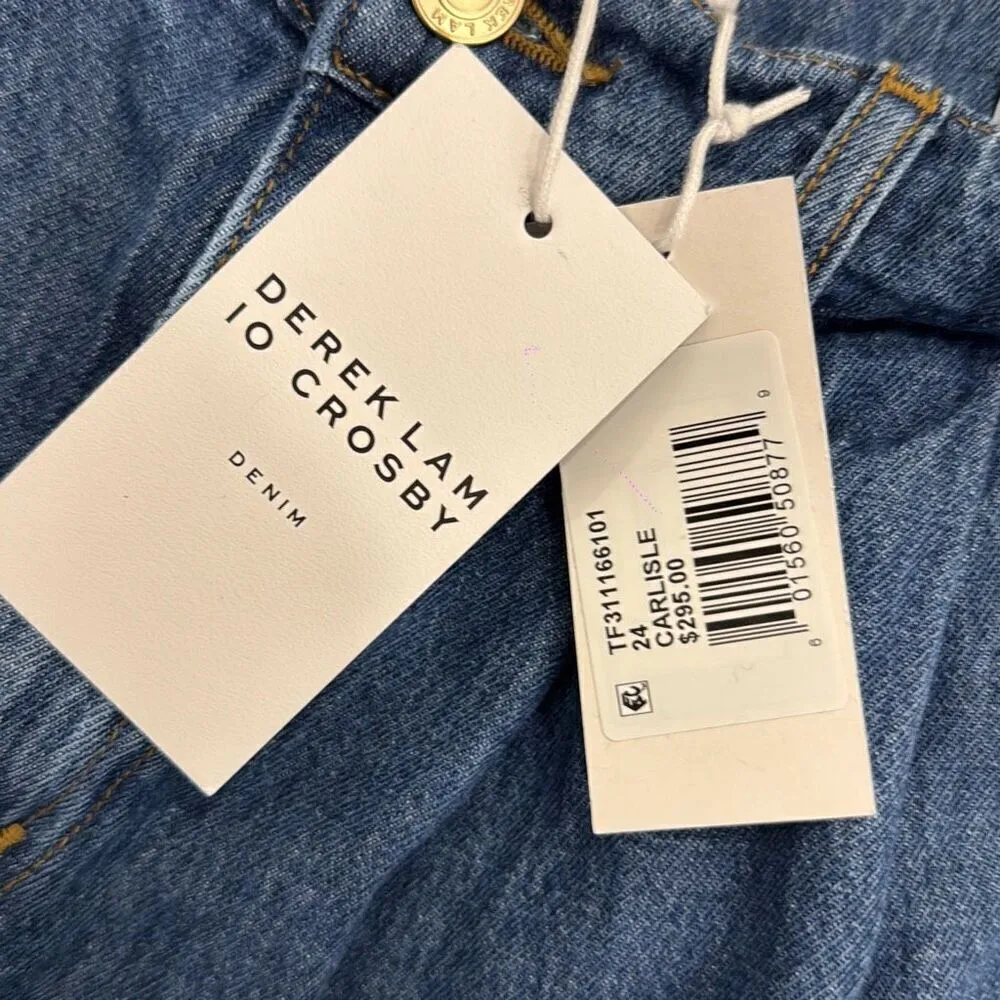 NWT derek lam 10 crosby jeans size 24 - Image 2