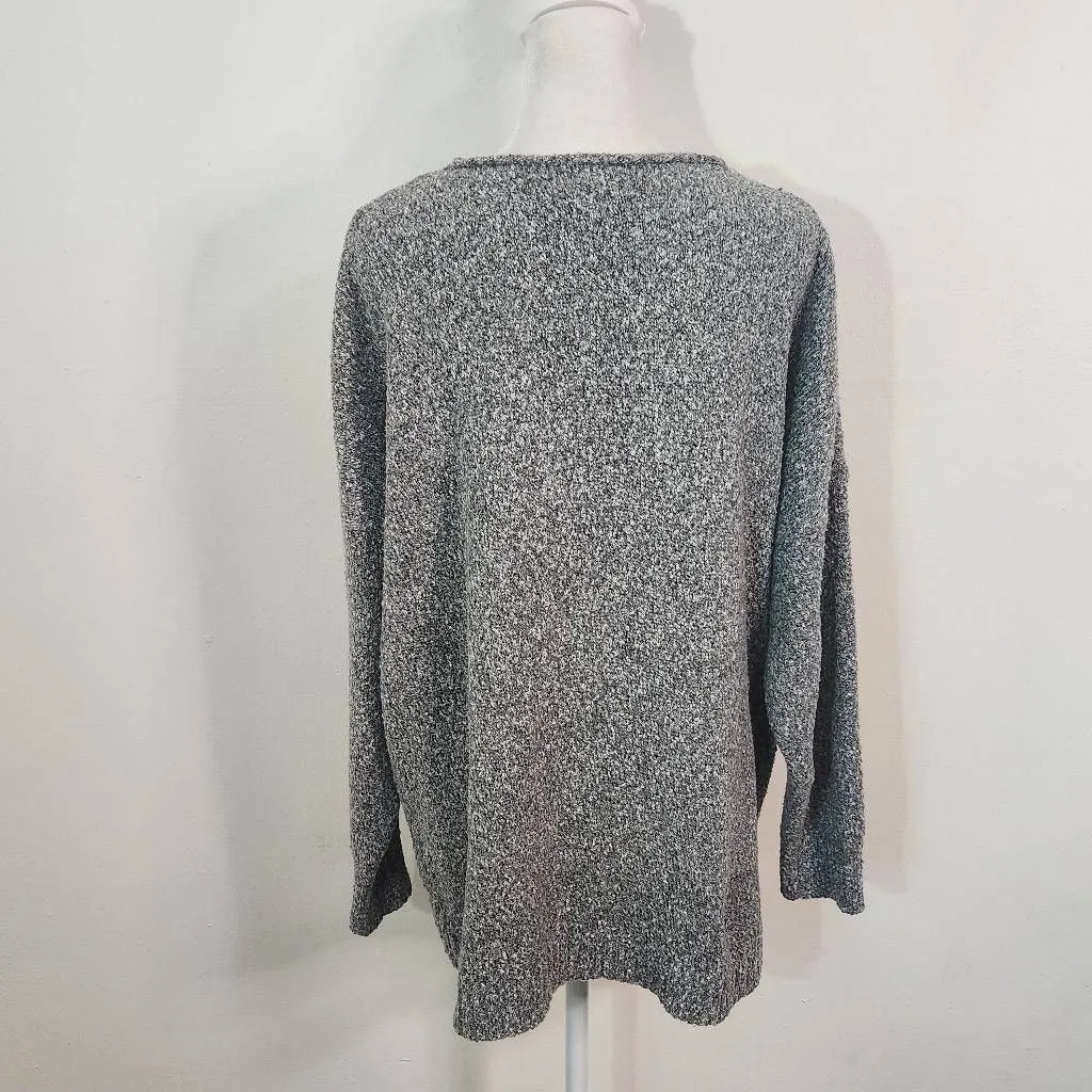 14th & Union Gray Sweater Size Medium Gray Comfy Textured Sweater - Image 5