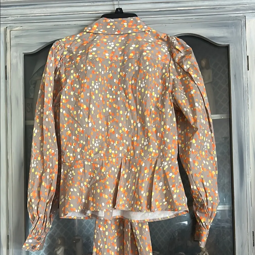 Bailey 44 Polka Dot Wrap Blouse - Image 5