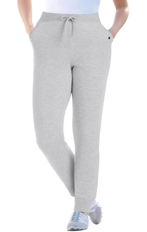 NWT Woman Within Women's Plus Size Petite Better Fleece Jogger | Size: 3X - Image 1