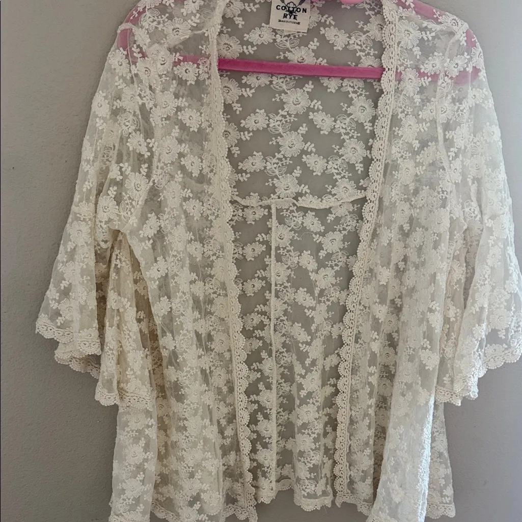 Lace kimono Size M - Image 4