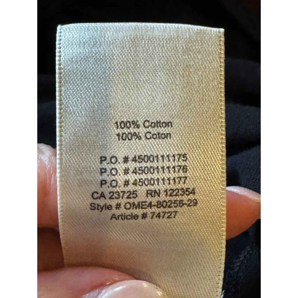 Wilfred Aritzia Dress Women Medium Black Cotton‎ Nissa Cinch Front Mini Gothic - Image 10