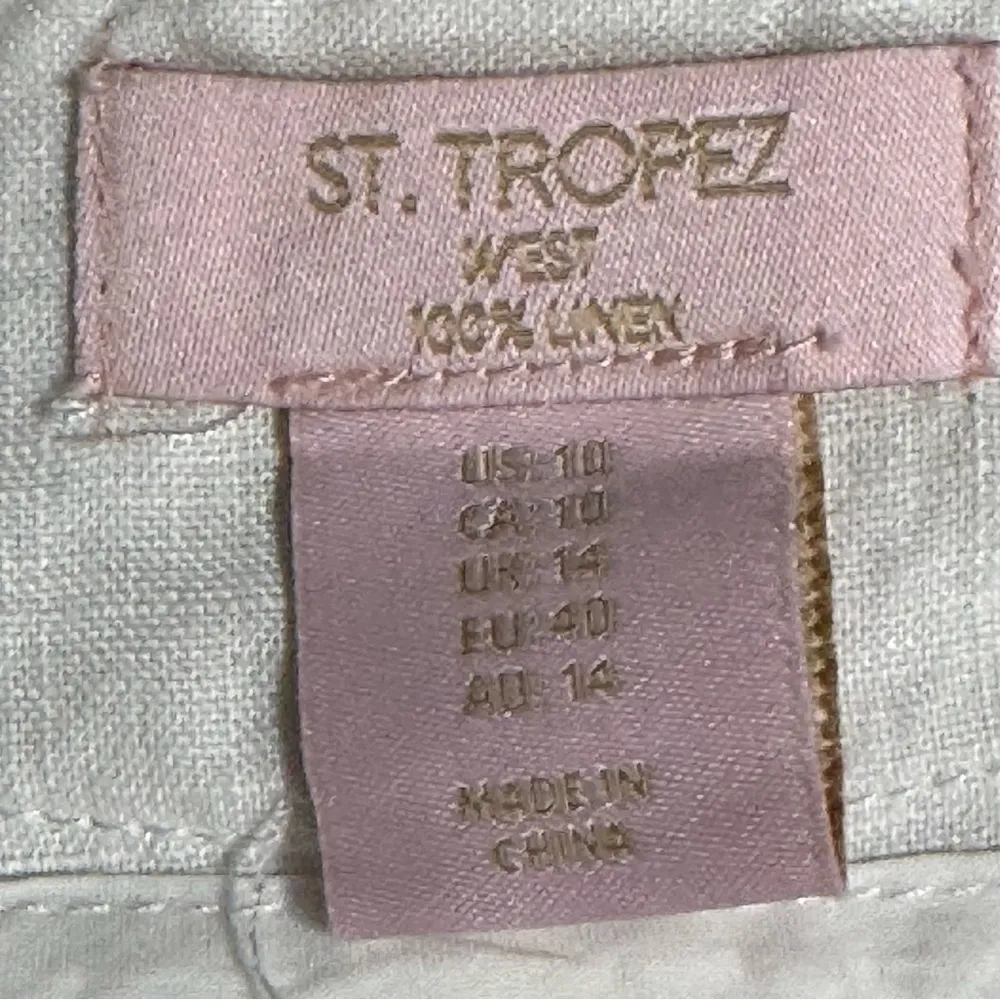St. Tropez  West Women’s Linen Pants - Image 5