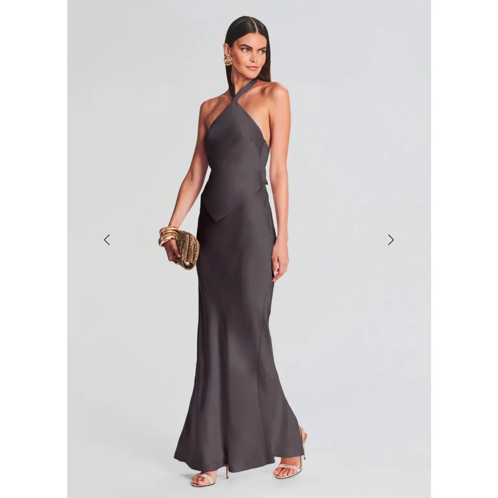 NEW Retrofete Ester Dress in Charcoal Gray size XS - Image 4