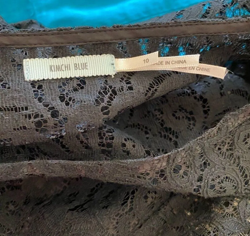 Kimchi Blue Black Lace Dress NWT - Image 26