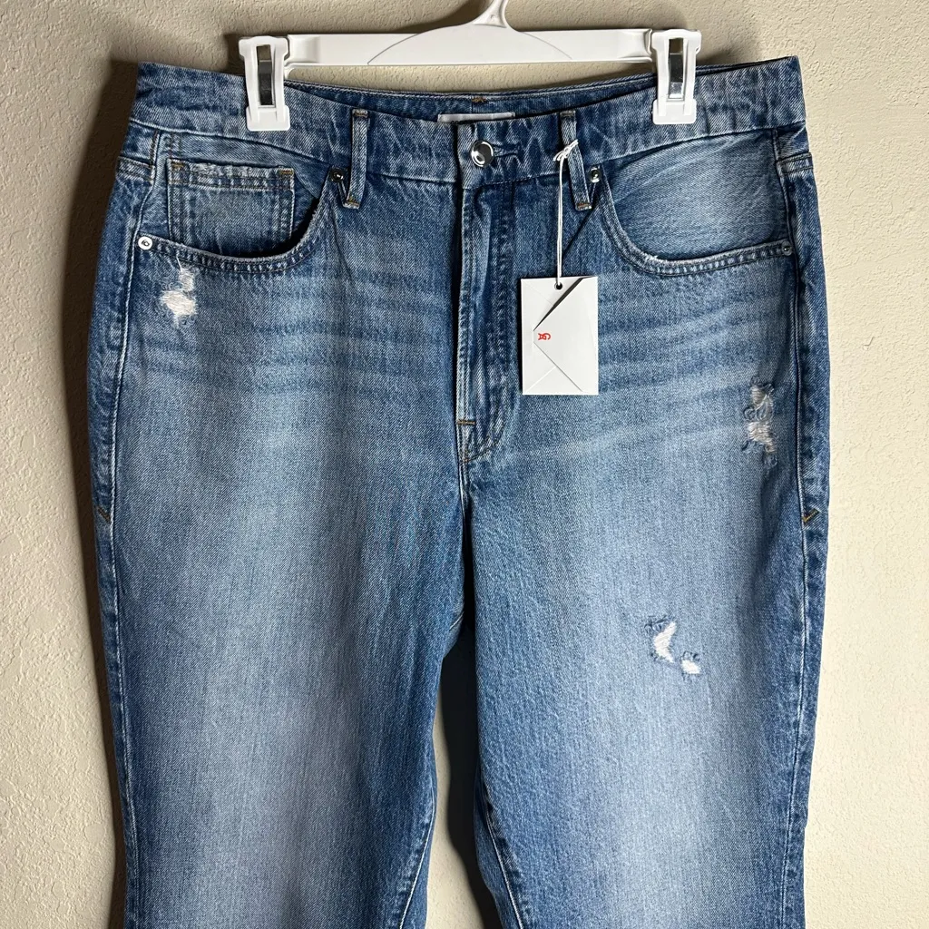 Good American good vintage frayed hem size 14 new 28” - Image 3