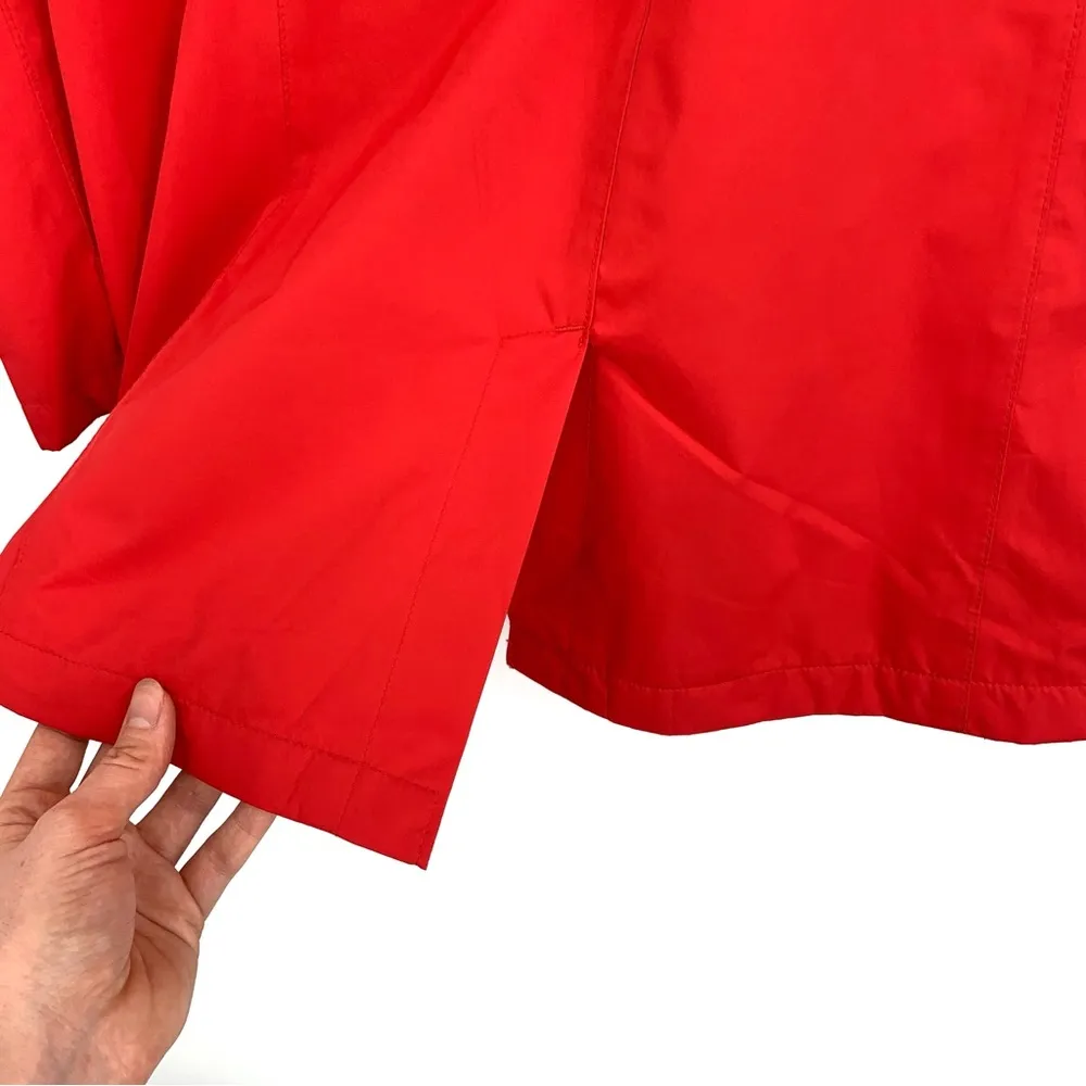 WOODS Longline Rain Jacket Bright Red S - Image 15
