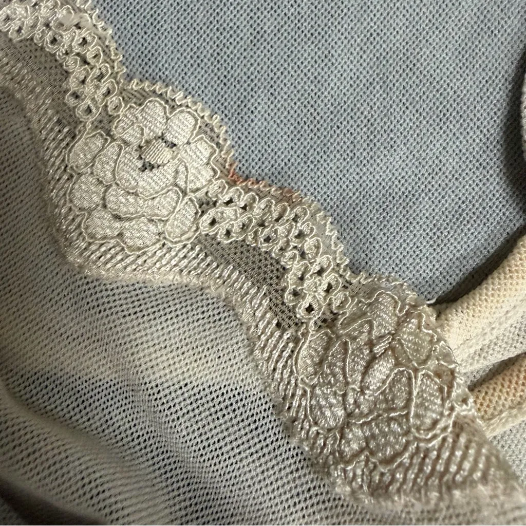 Y2K Express Layered Mesh Lace Camisole Size Medium - Image 3