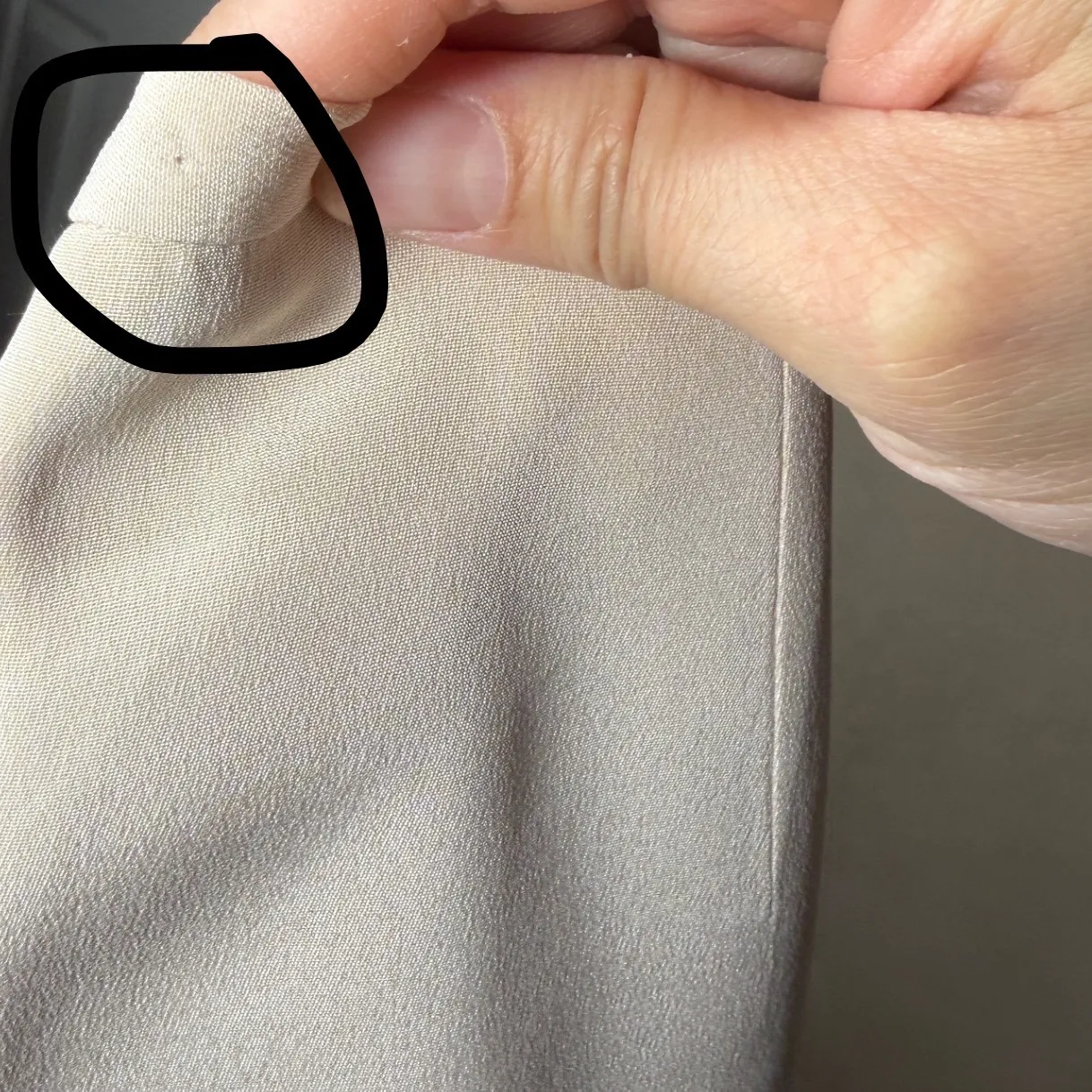 Vintage CHAUS Petite Light Pink Silk Short Sleeve Blazer Skirt Suit Set Size 8 - Image 11