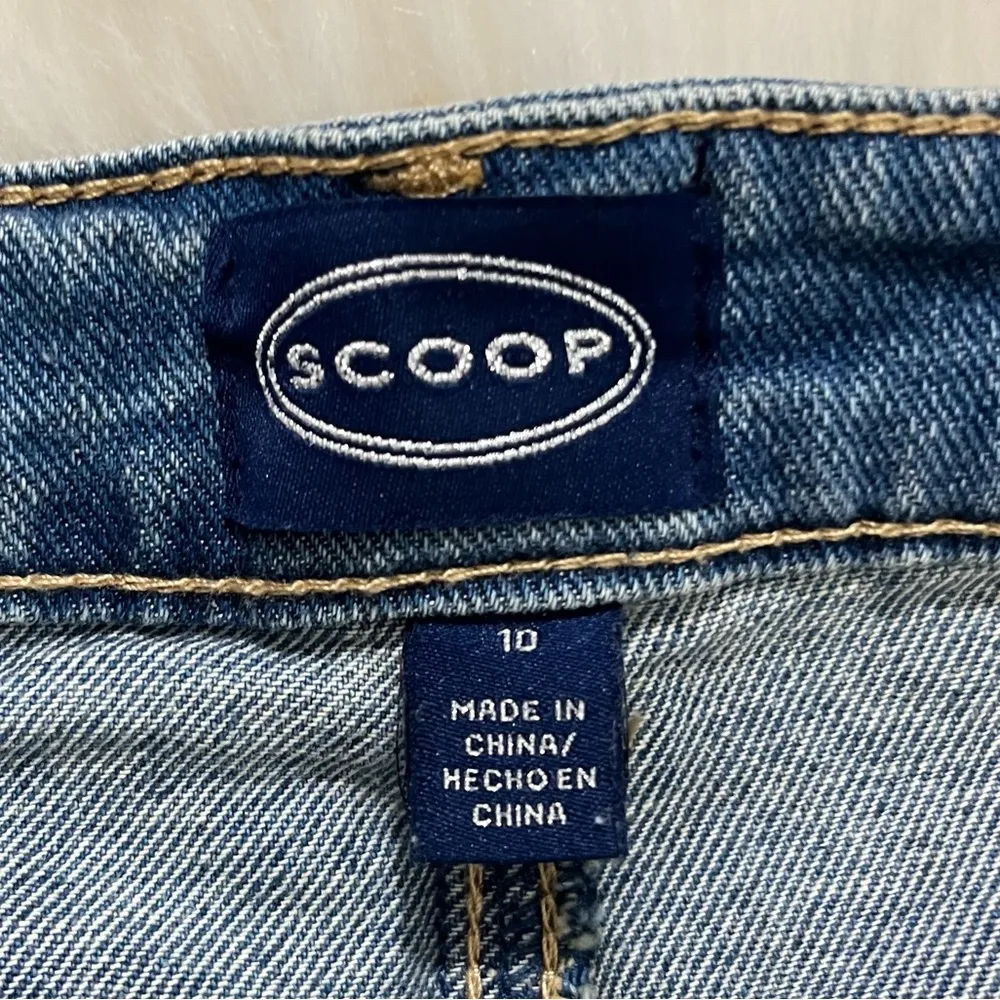 Scoop Jean Skirt Size 10 - Image 3