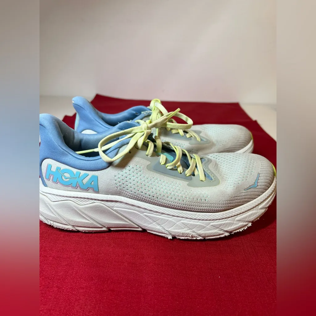 Hoka One One Womens Arahi 7 1147851 ISK Blue Running Shoes Sneakers Size 8.5 B - Image 2