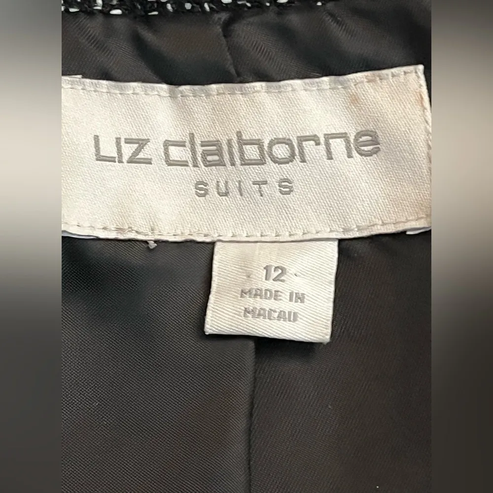 Liz Claiborne  tweed blazer - Image 3