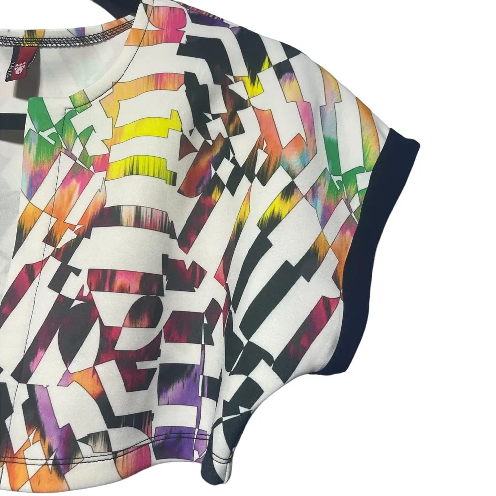 Cropped Open Front Cardigan XS Black - Image 7