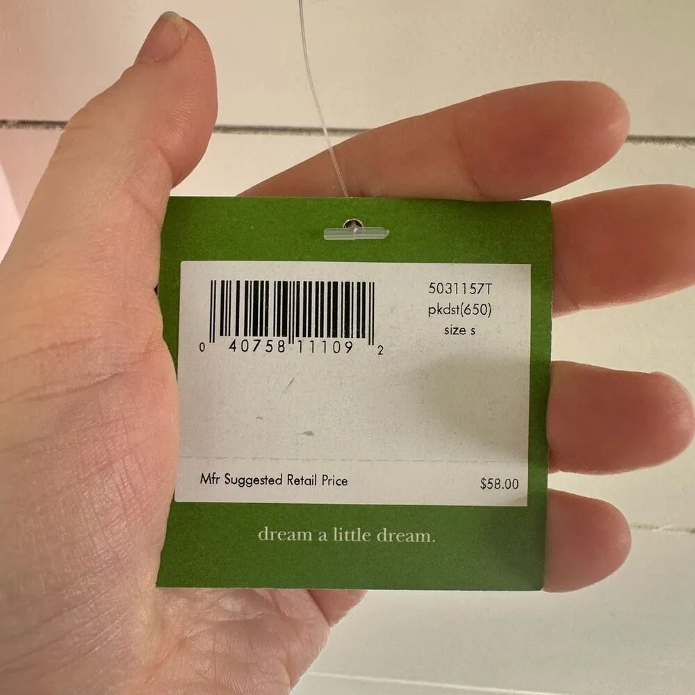 Kate Spade Women’s Small Pink Light Sleeper Heavy Dreamer New - Image 2