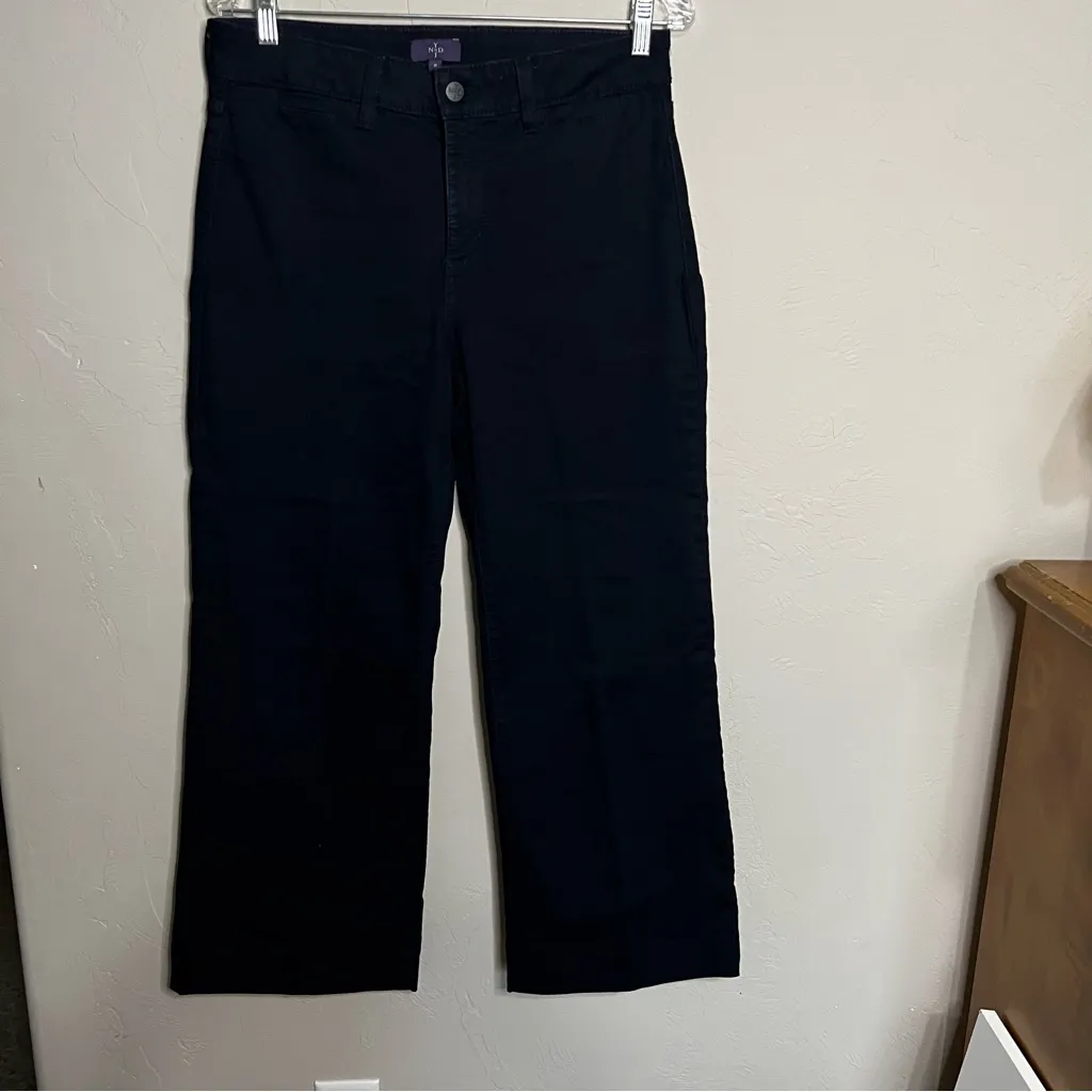 NYDJ Teresa Wide Leg Trouser Dark Blue Wide Leg Pants - Image 3