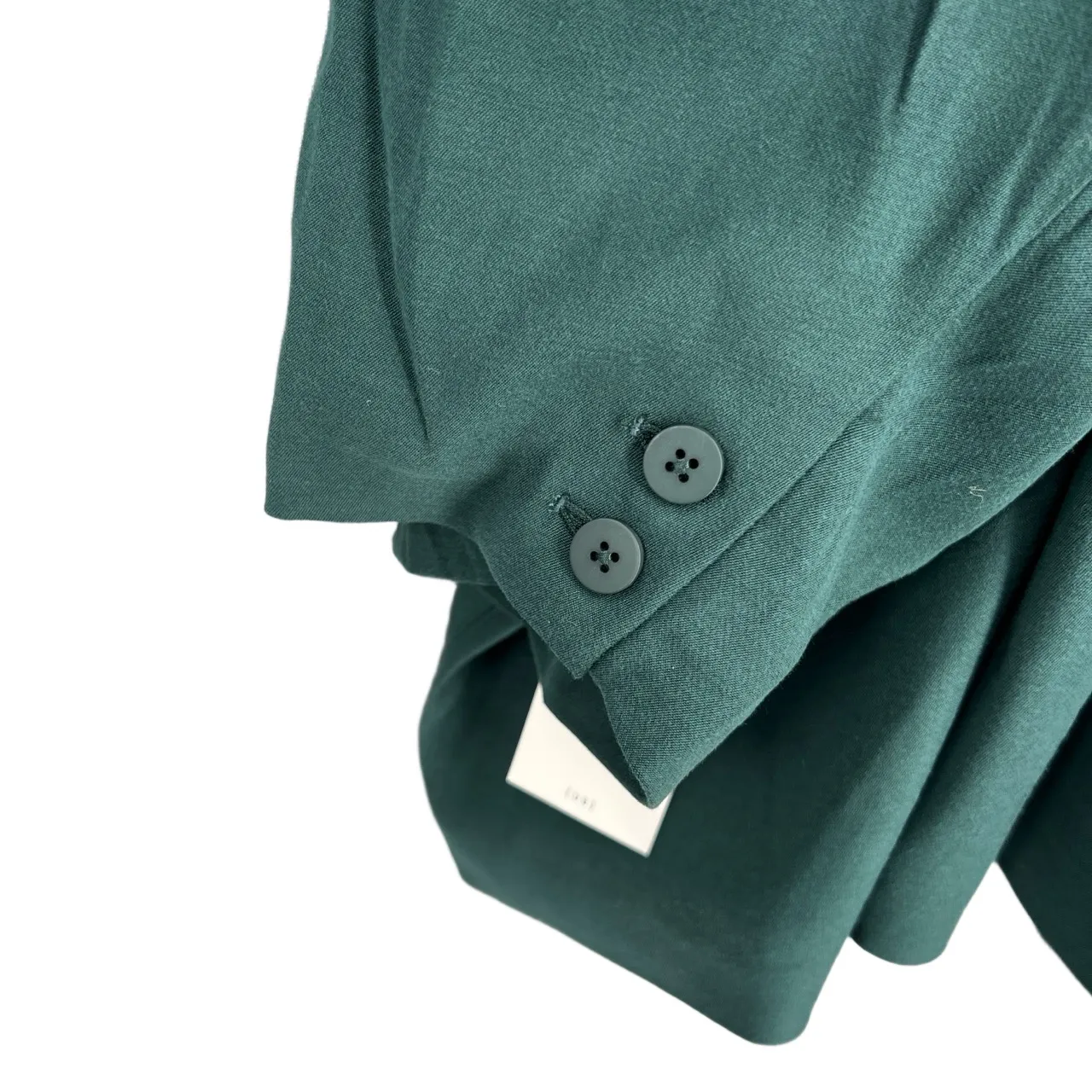 Universal Standard Blazer Green Two Button Patch Pockets Size 4XL / 38-40W New - Image 3