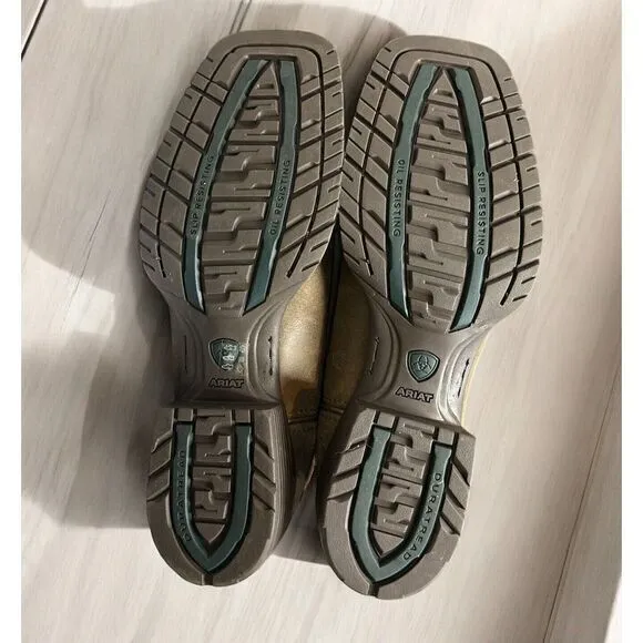 Ariat Women's Brown Hybrid Rancher Stretch Fit‎ Western Boot 10B  10042385 - Image 8