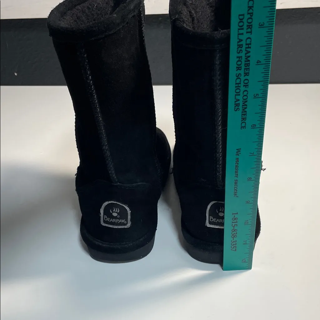 BearPaw Black Suede Boots - Image 3