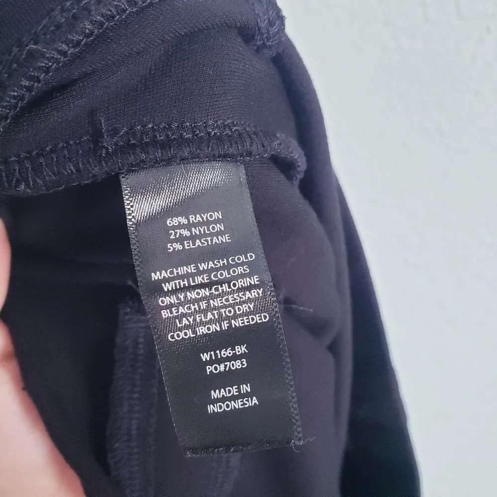 Betabrand Black Classic Dress Pant Skinny Yoga Pant - Image 7