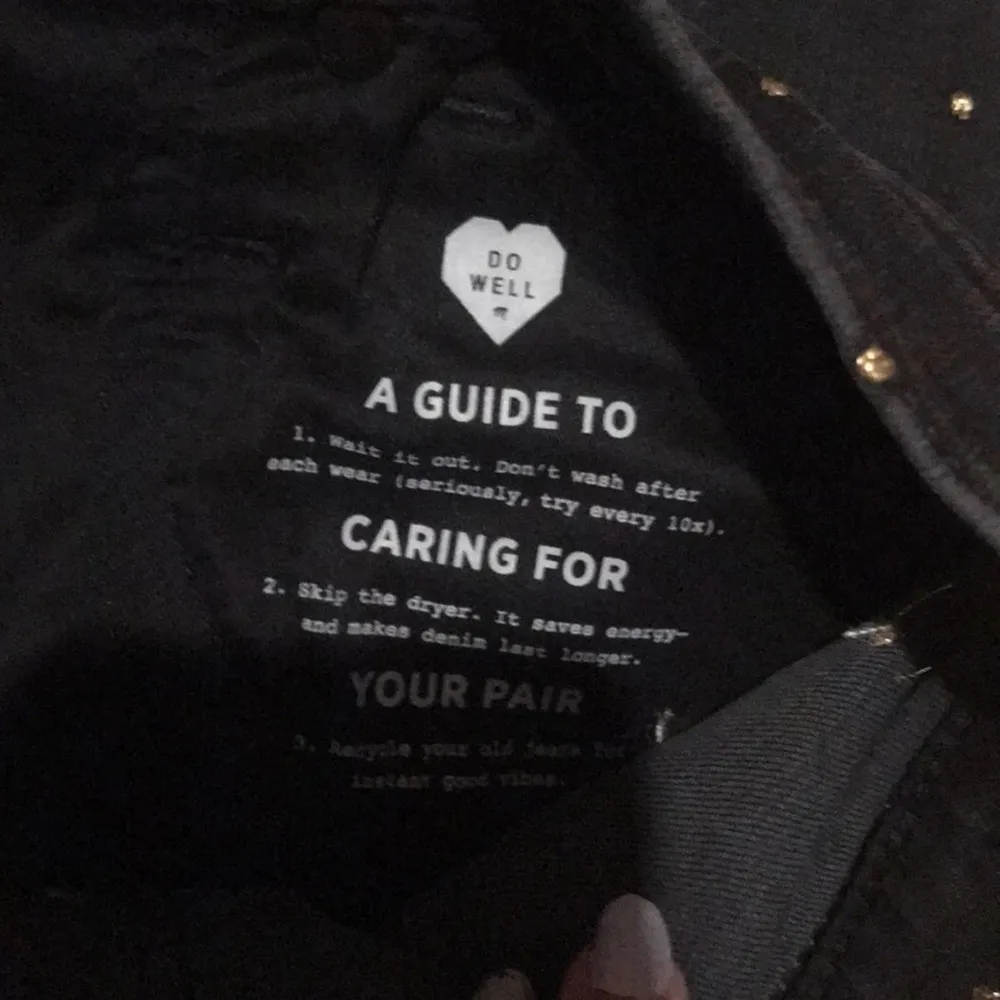 Madewell 10” high rise skinny dark jeans 24 - Image 10