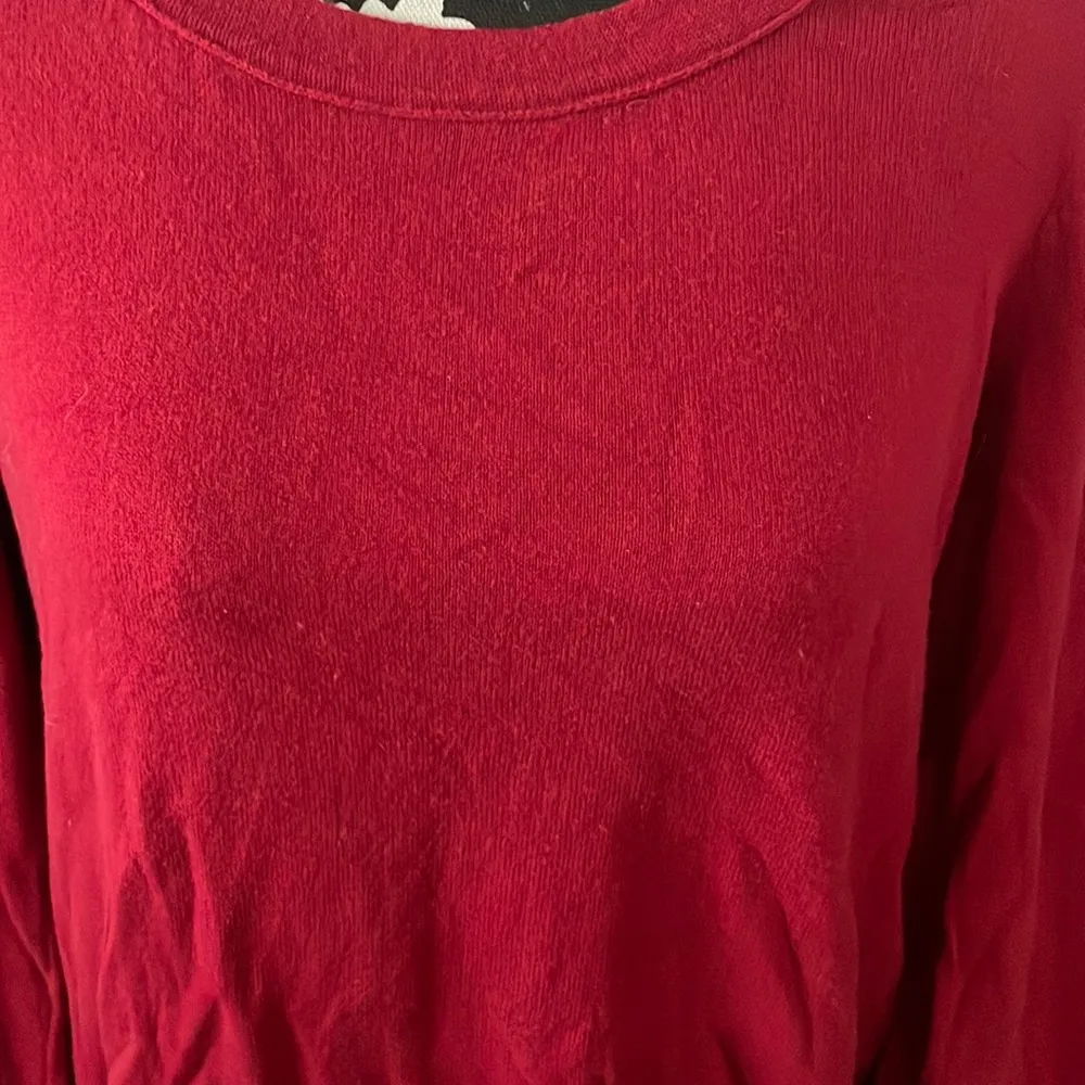 EDDIE BAUER Red Sweater Size Large - Image 2