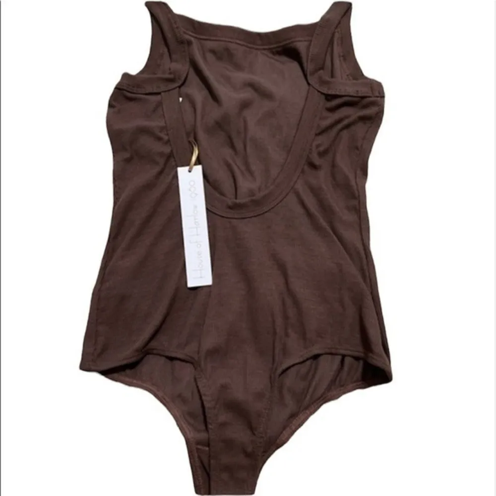 House of Harlow 1960 Brown body suit Size M - Image 4