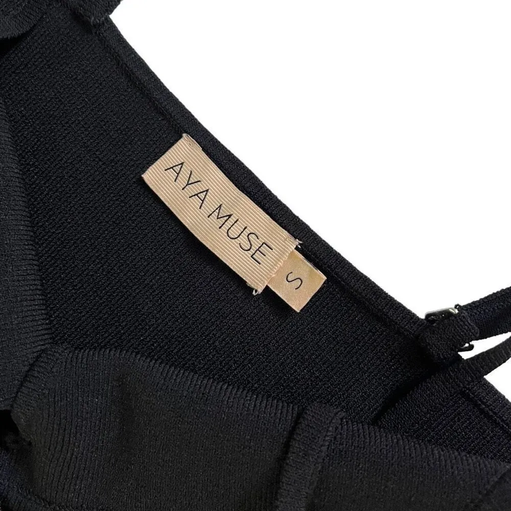 Aya‎ Muse Mloko Dress in Black Black - Image 7