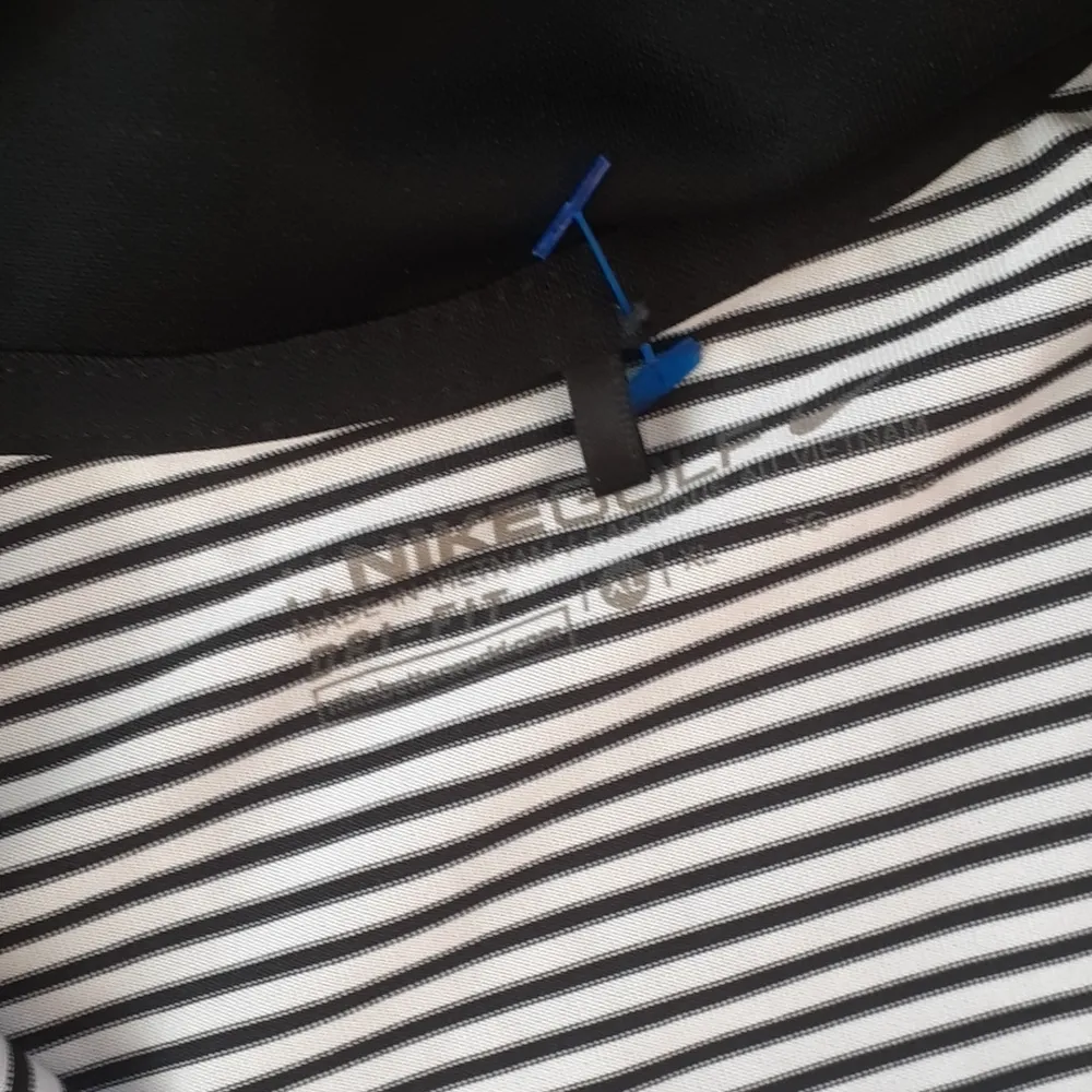 Nike Golf Dri-Fit Striped Polo SIZE XL - Image 3
