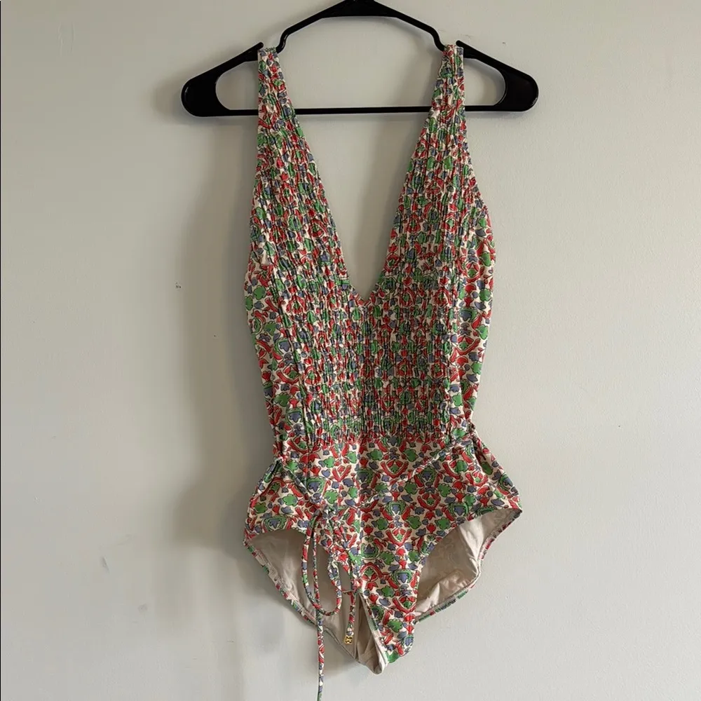 Tory Burch Multicolor Floral One Piece Swimsuit - Image 3