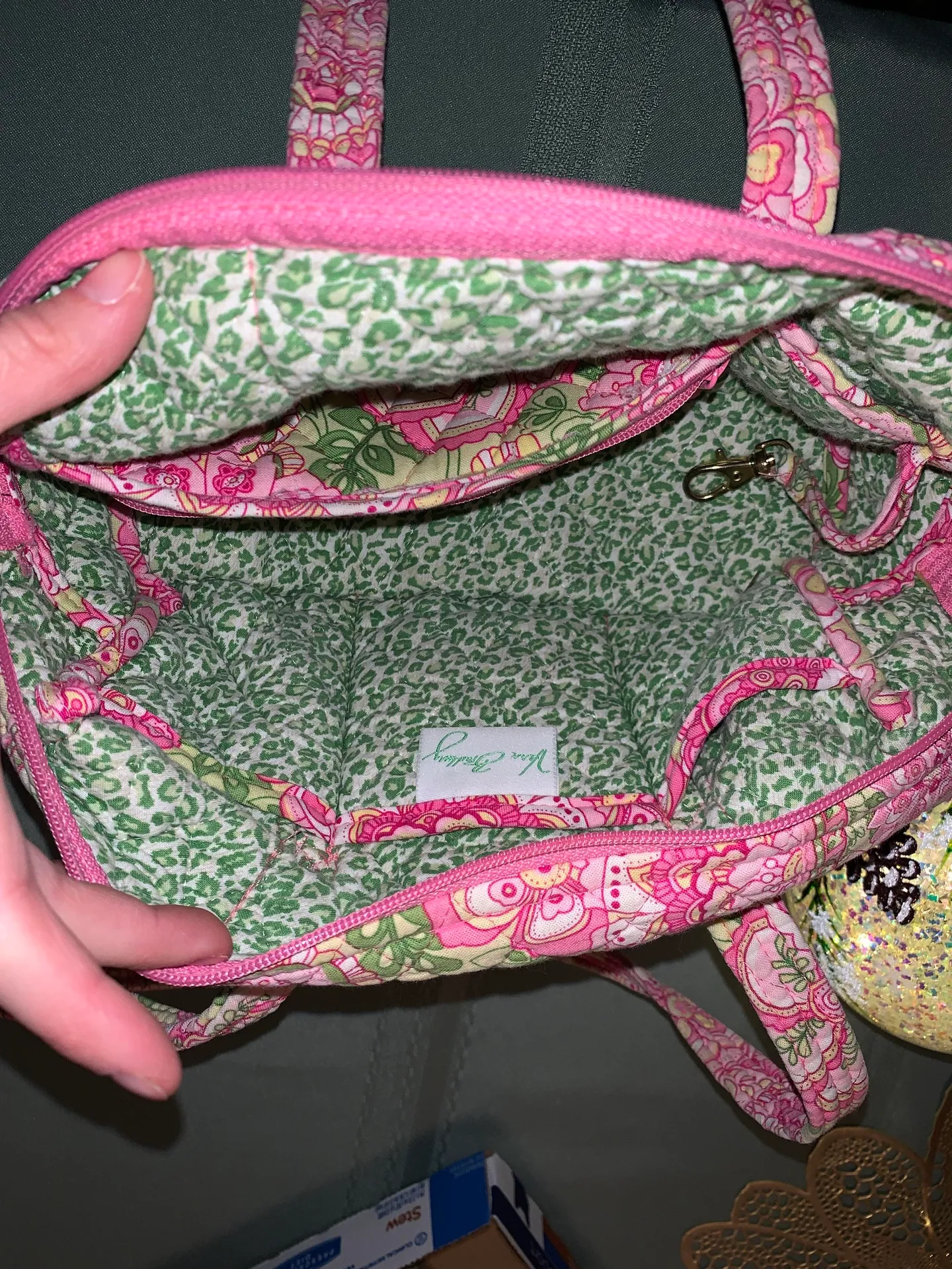 Vera Bradley Handbag Petal Pink - Image 4