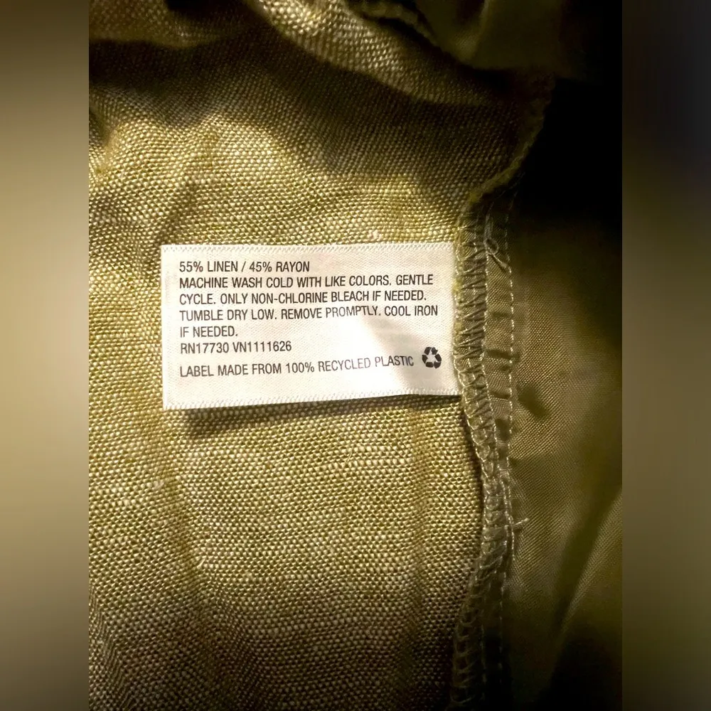 Ava & Viv Pull-On Linen Shorts - Image 6