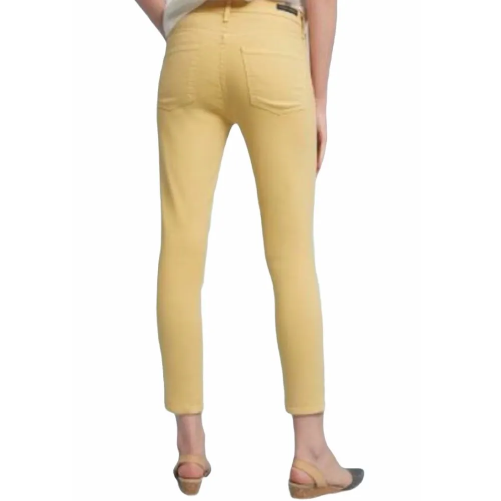 Citizens of Humanity new Posh  ★ Cropped Stretch Jeans ★ Butter Yellow ★ Size 24 - Image 6