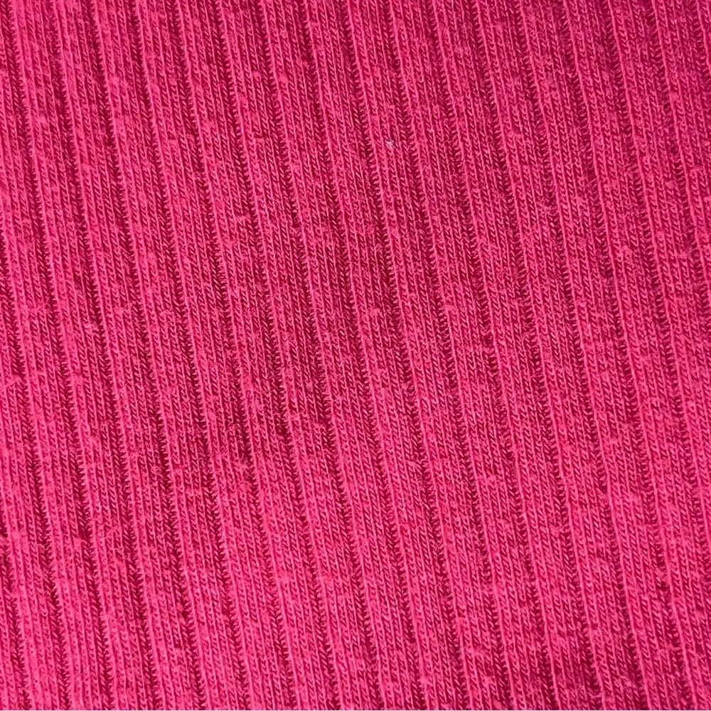 Vintage Y2K Aeropostale Pink Ribbed Crop Tank Top Balletcore Boho Beach Hippie S - Image 7