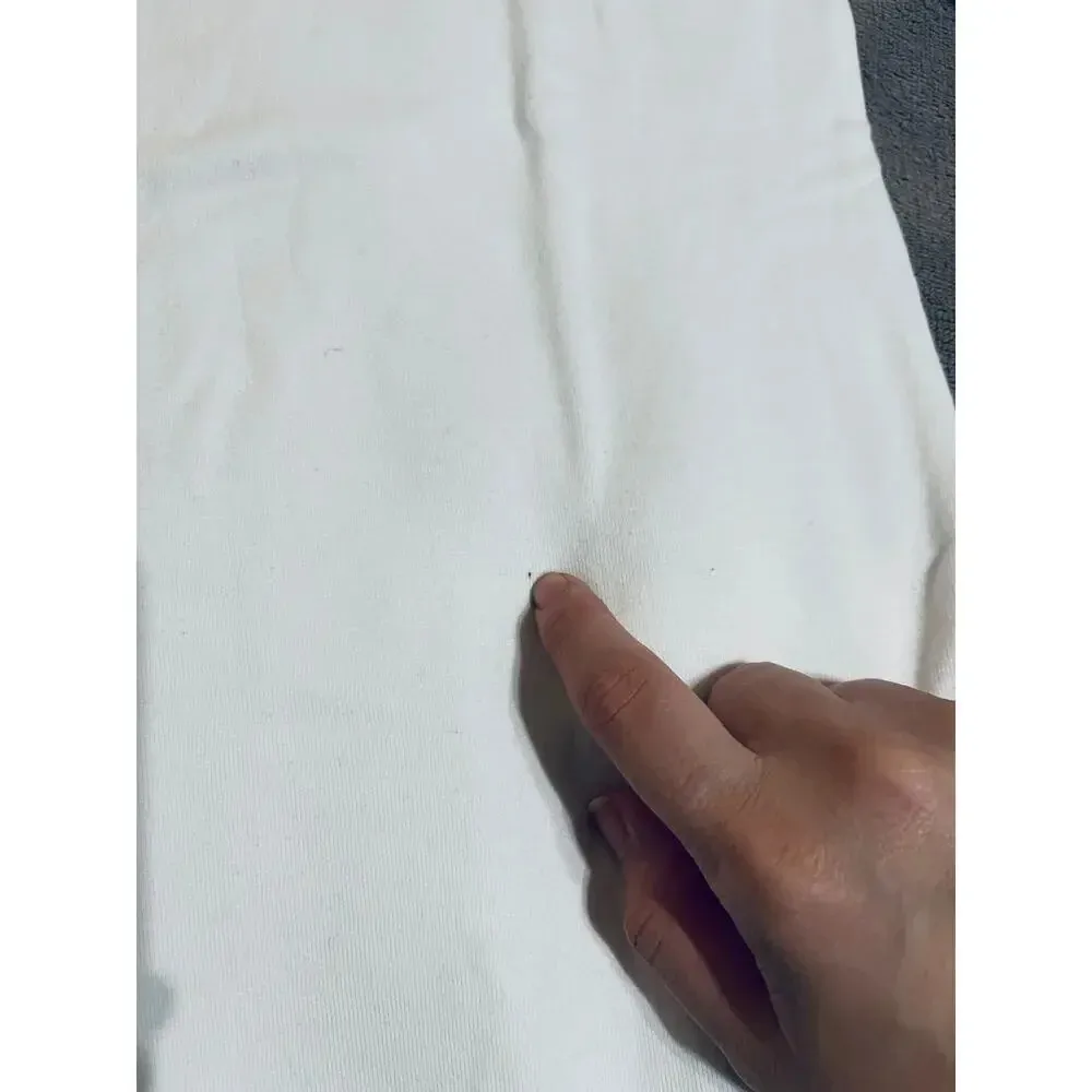 NWT J.Crew Size XS Short Sleeve Shirt Causal Women White Layering‎ - Image 4