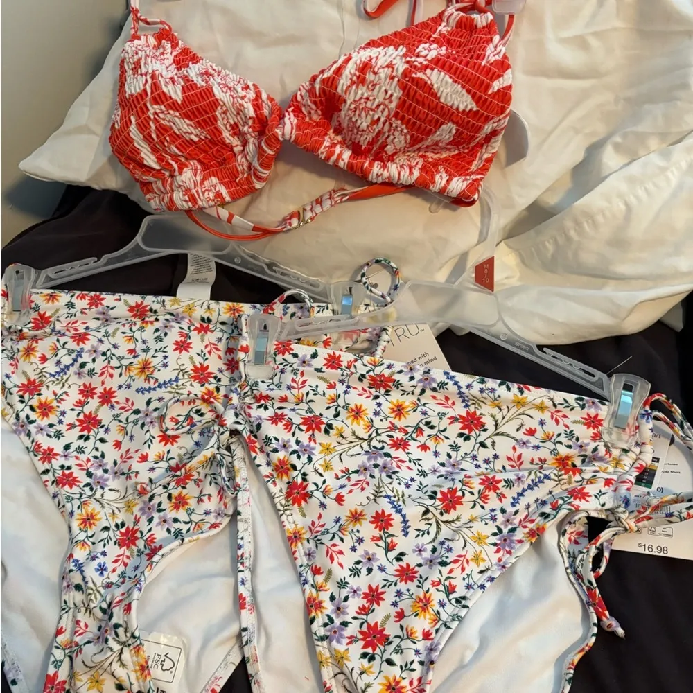 Bikini! Teal High-Waisted Bikini Set & BIG bikini swimsuit! - Image 11