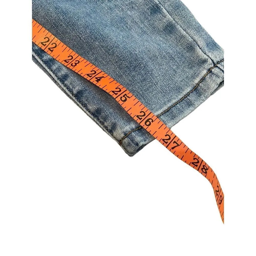 Blank NYC The Great Jones High Rise Skinny Distressed Jeans Straight Leg Sz 24 - Image 11