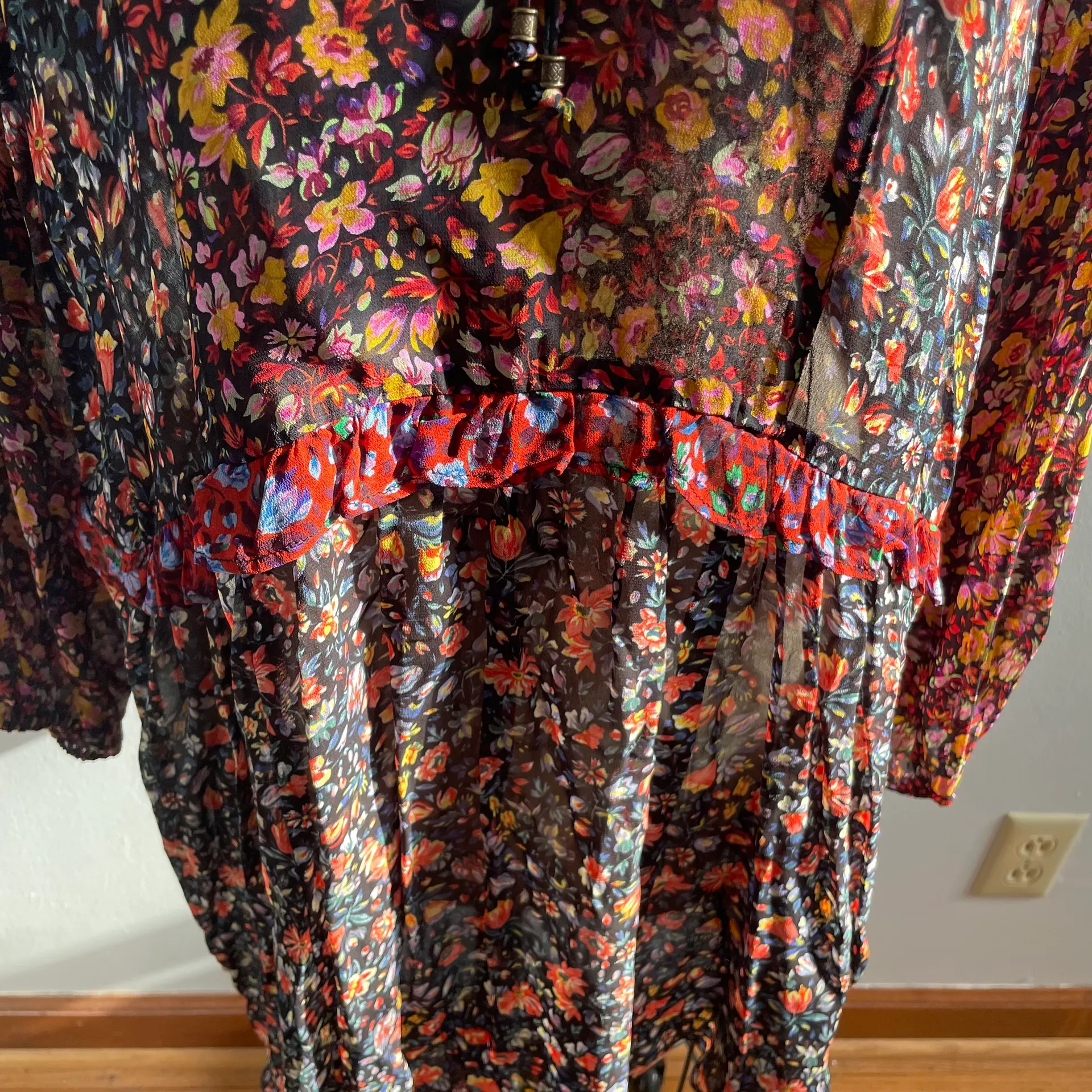Helene Floral Tunic Dress- Size Small- NWOT - Image 8