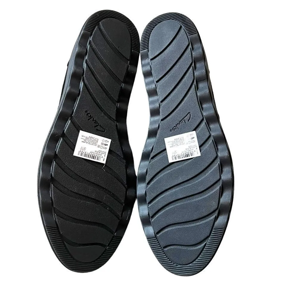 Clarks Sharon Tori Suede Wedge Slip On - Image 11