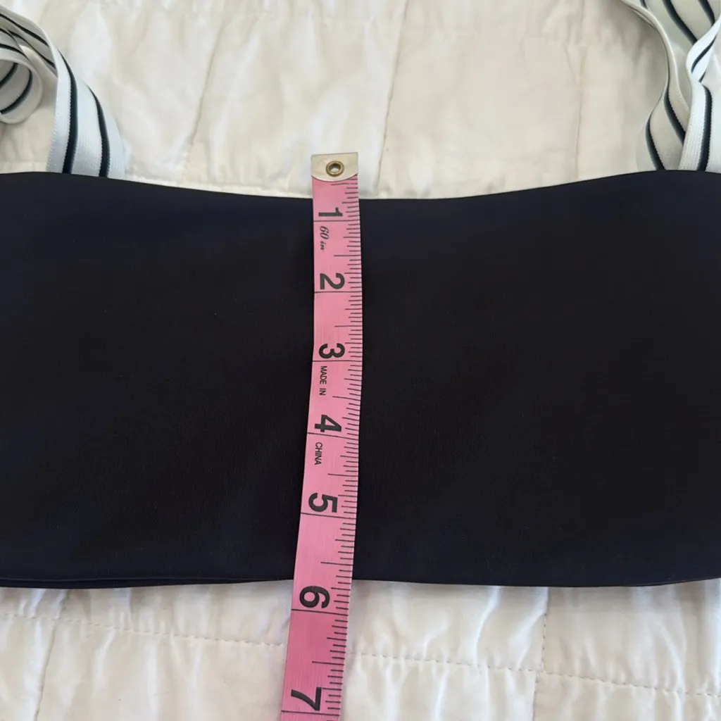 Same black ,white swim top sz XS - Image 6