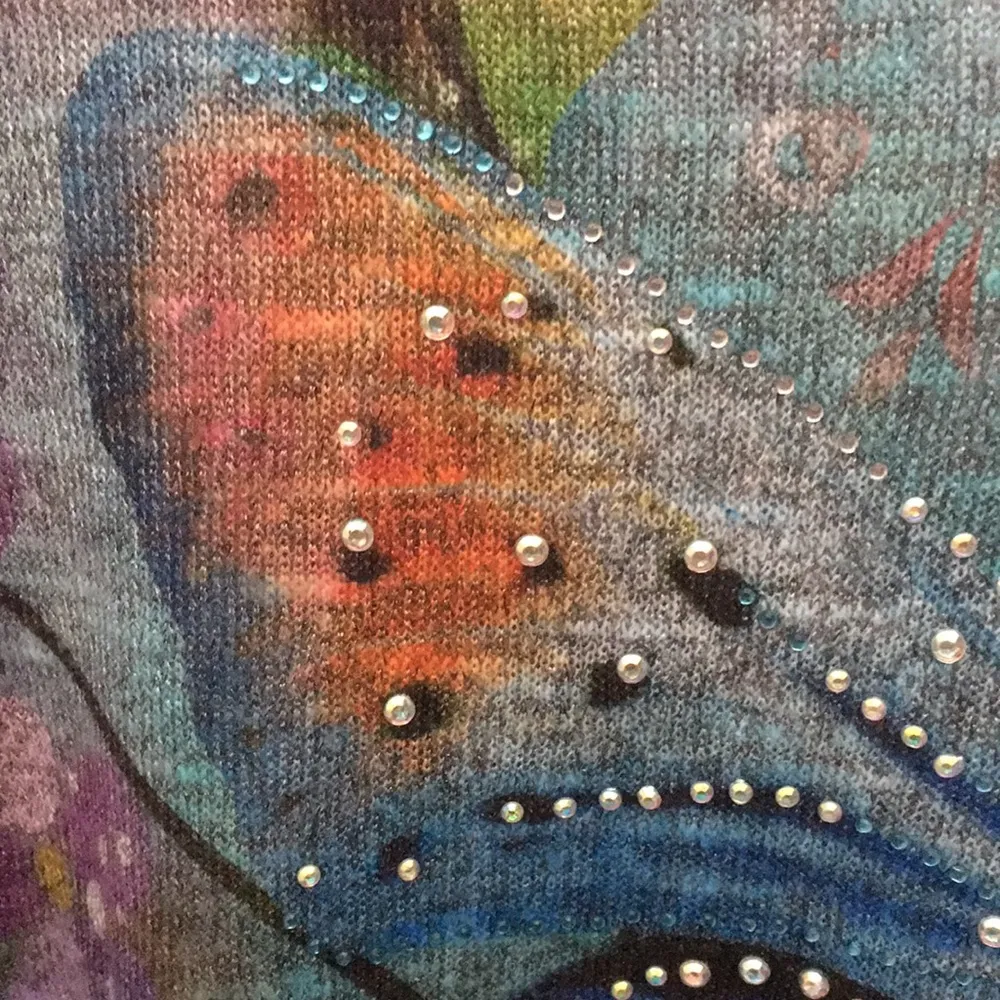 FINAL MARKDOWN Ladies’ studio gem Embellished Butterfly Tunic (M) Size M - Image 8