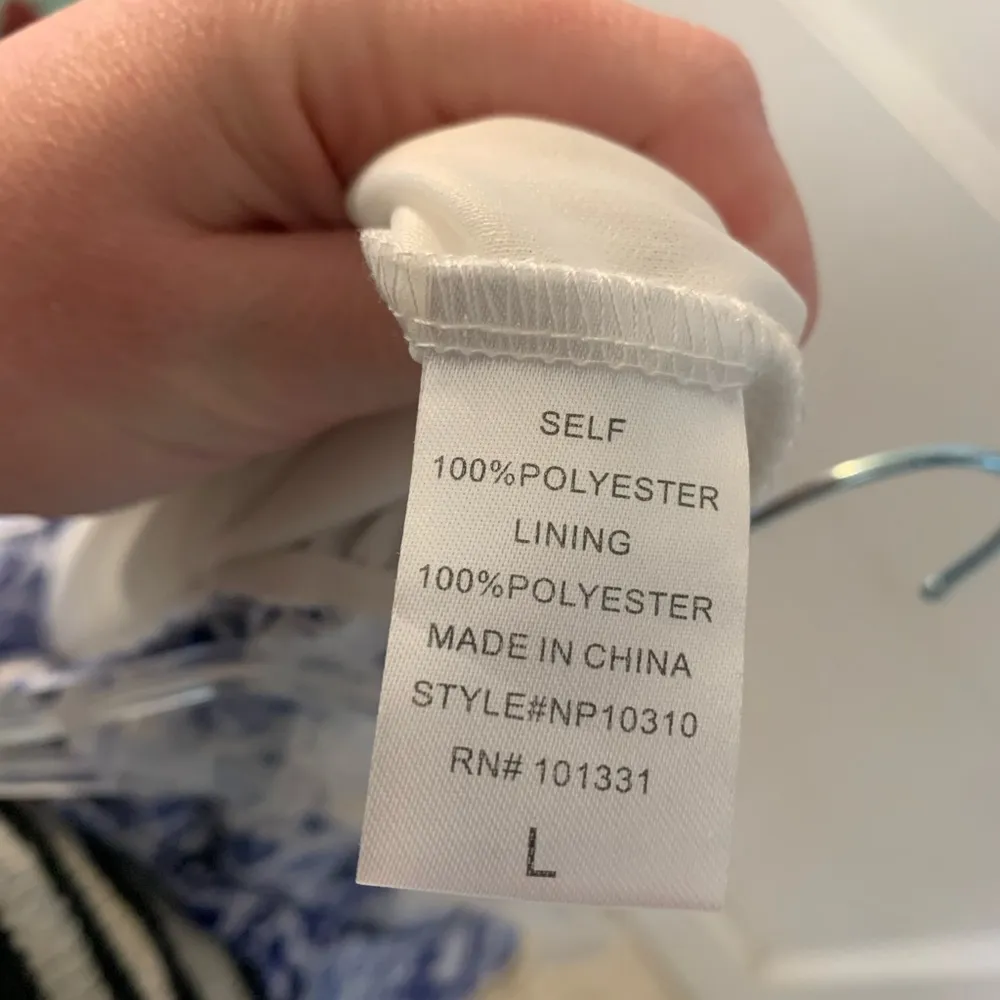 Charlotte Russe | patterned cornflower blue romper - Image 2