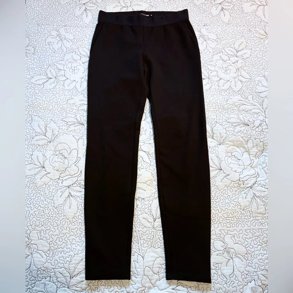 RAG & BONE/Jean Back Ankle Zip Elastic Pull On Black Skinny Pants ~Small🧡 - Image 10