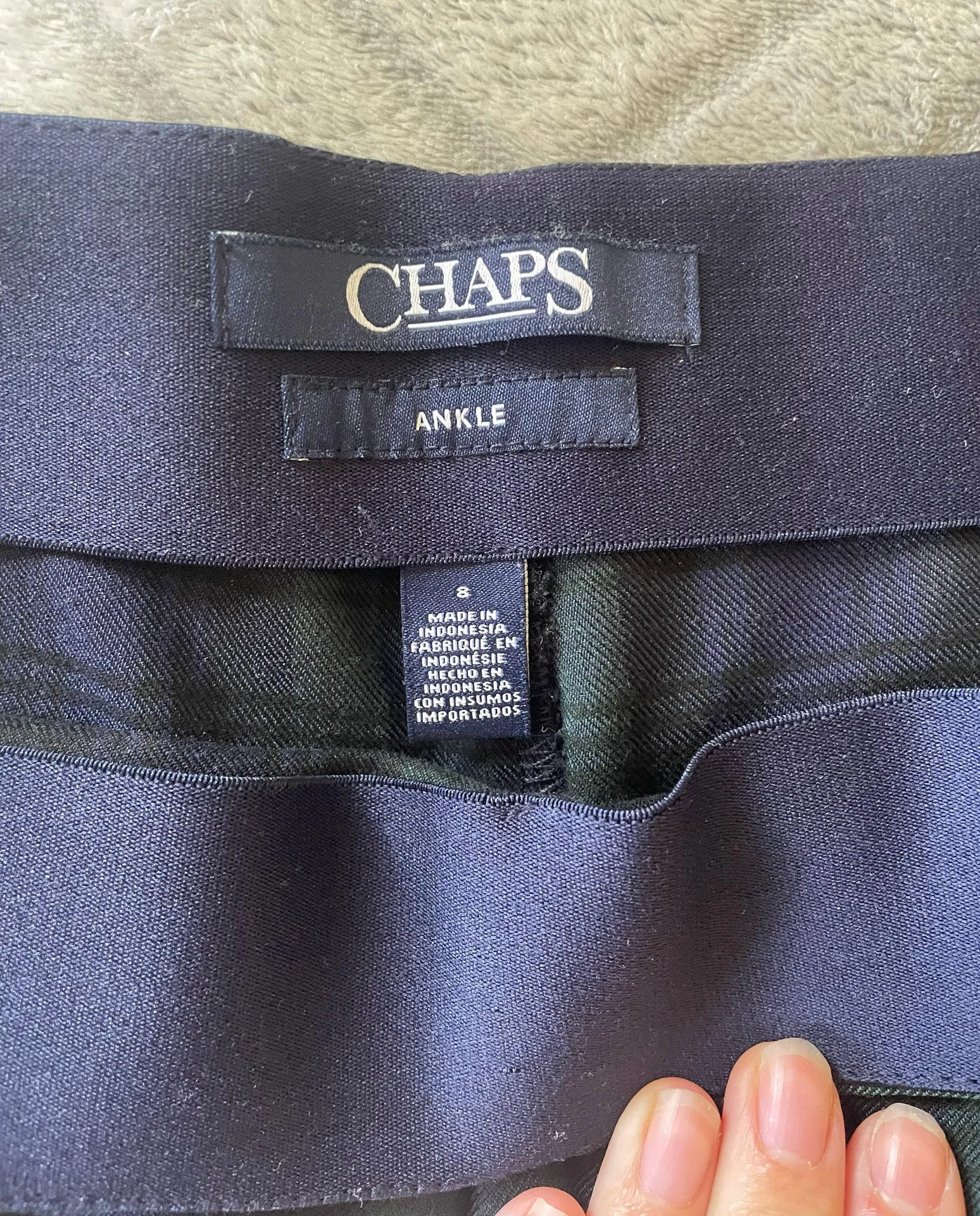 CHAPS Plaid Trousers - Image 4