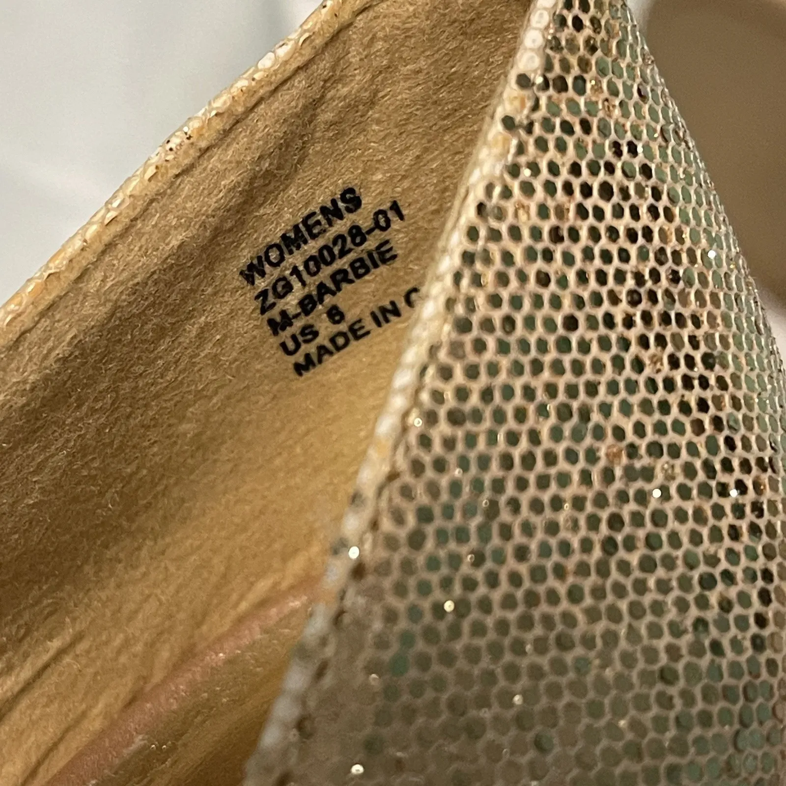 Mix No.‎ 6 Shoes  Glitter Pump Sliver Women's Size 6. S-387 - Image 7