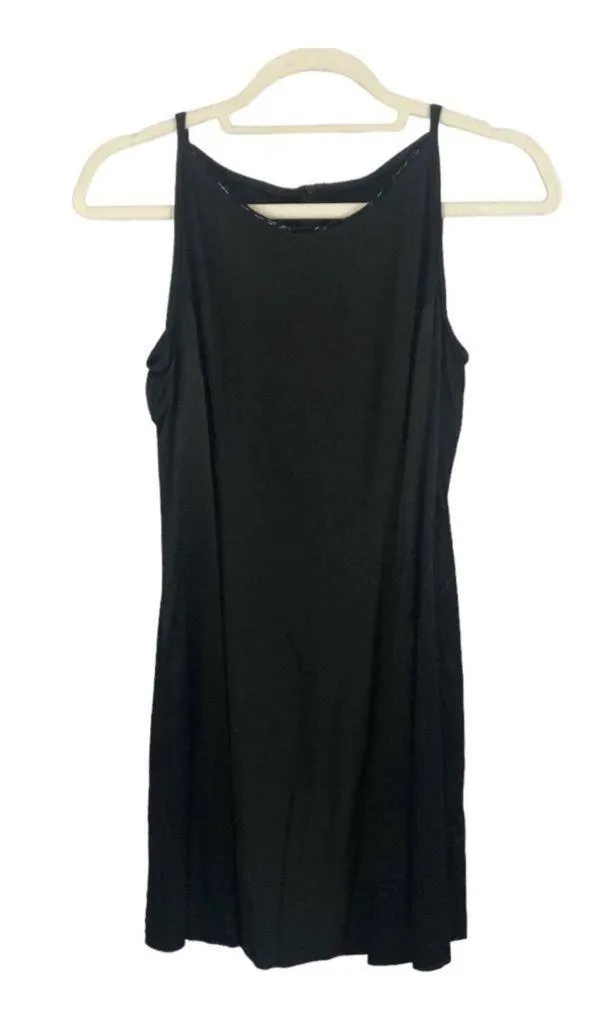 Vintage 90’s Jessica McClintock Gunne Sax Elegant Black Mini Dress 7/8 - Image 1