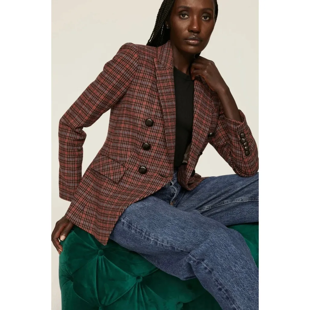 Veronica Beard Red Miller Dickey Jacket in Mauve Multi - Image 2