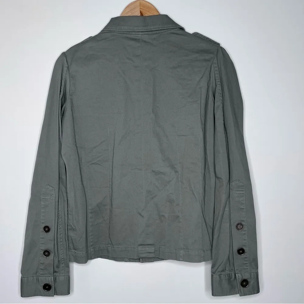 Marc By Marc Jacobs Green Military Utility Jacket Size Small - Image 6