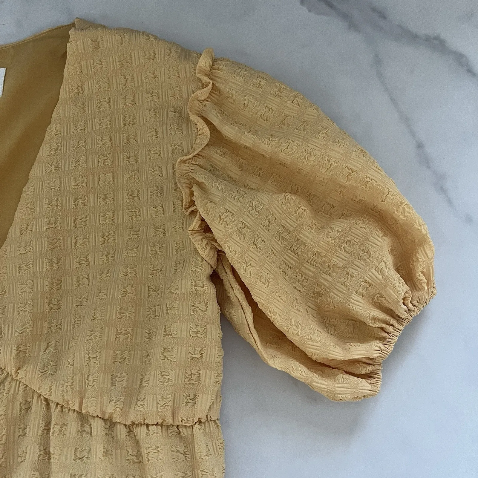 Sabo Skirt Tarelle mini Dress Honey Sz 2 preppy festival coquette core bohemian - Image 7